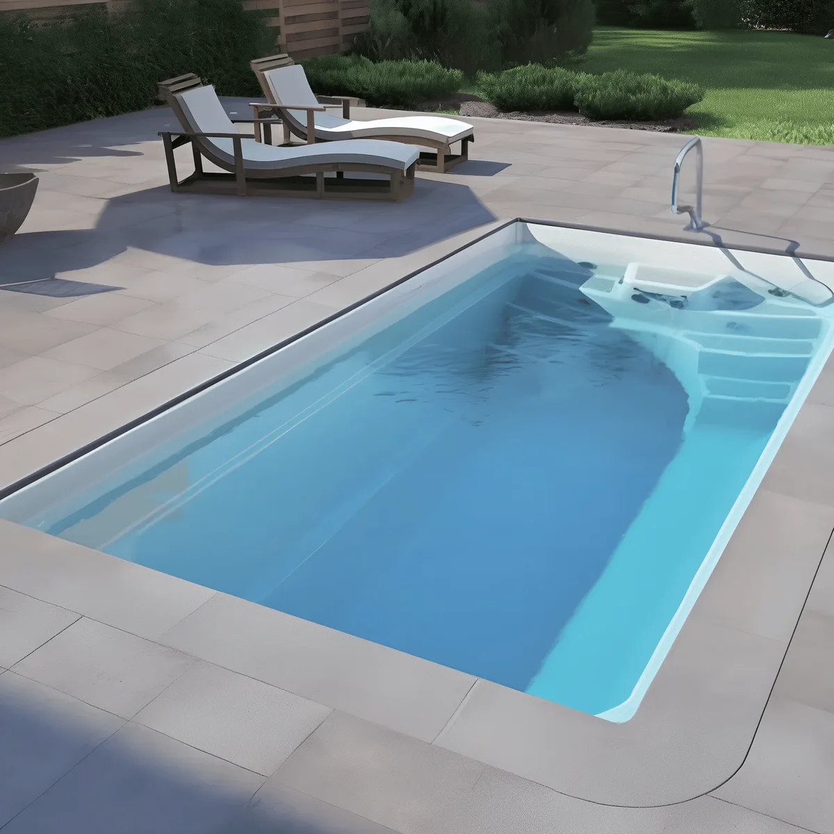 Композитный бассейн Laguna 5 — вид сверху в Воронеже