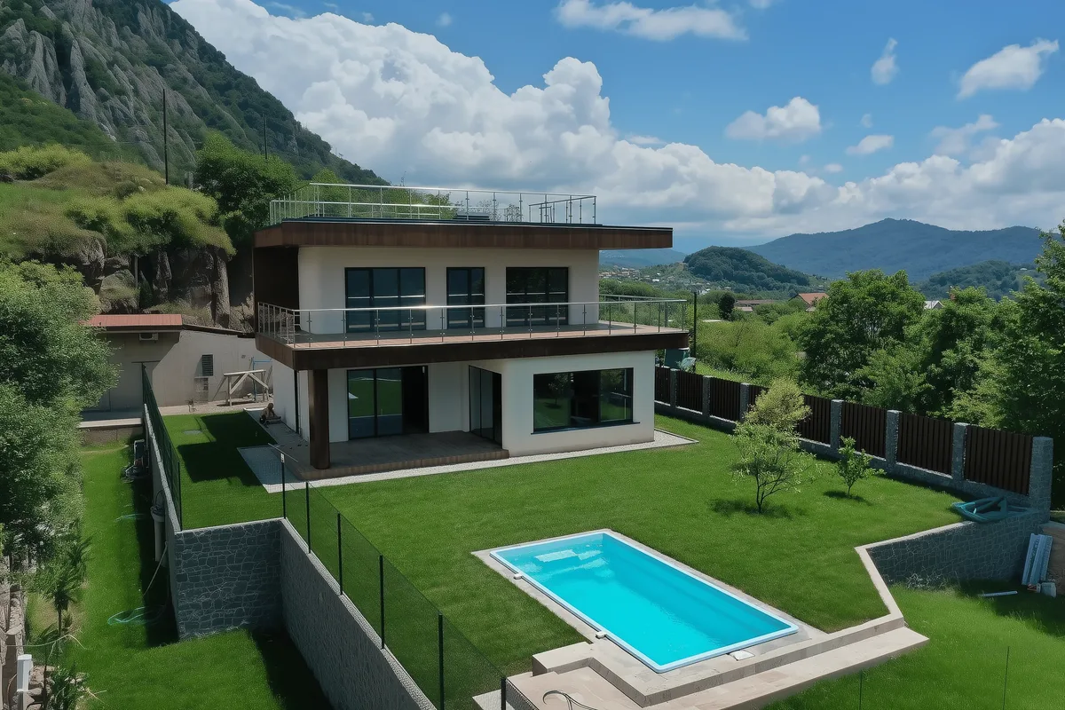 Композитный бассейн Laguna 6 — визуализация в Воронеже