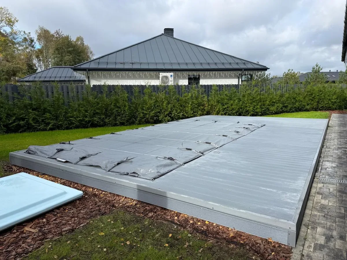 Покрывало Laguna Cover Mesh — установка в Воронеже