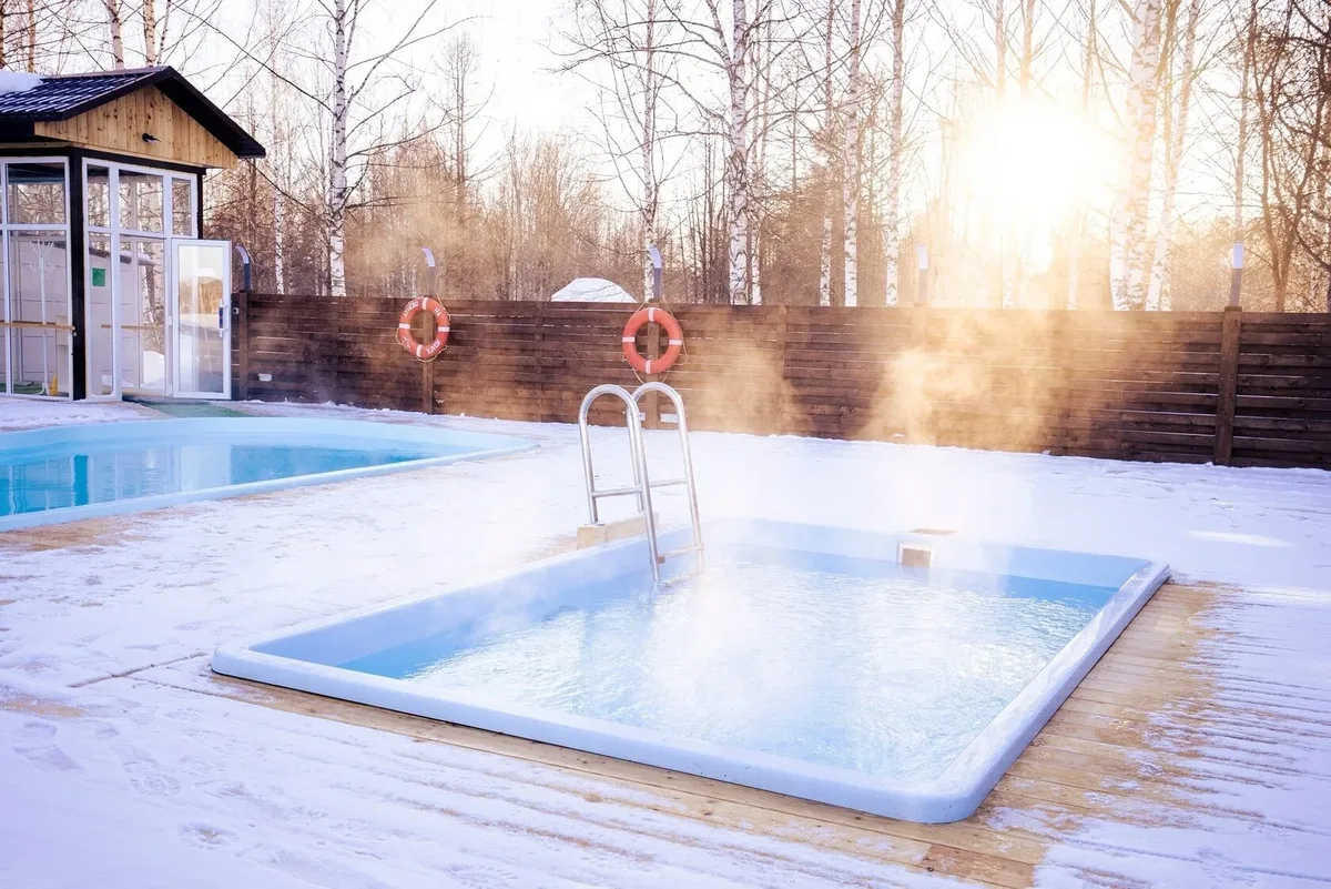 Композитный бассейн Laguna 4 — установка в Воронеже