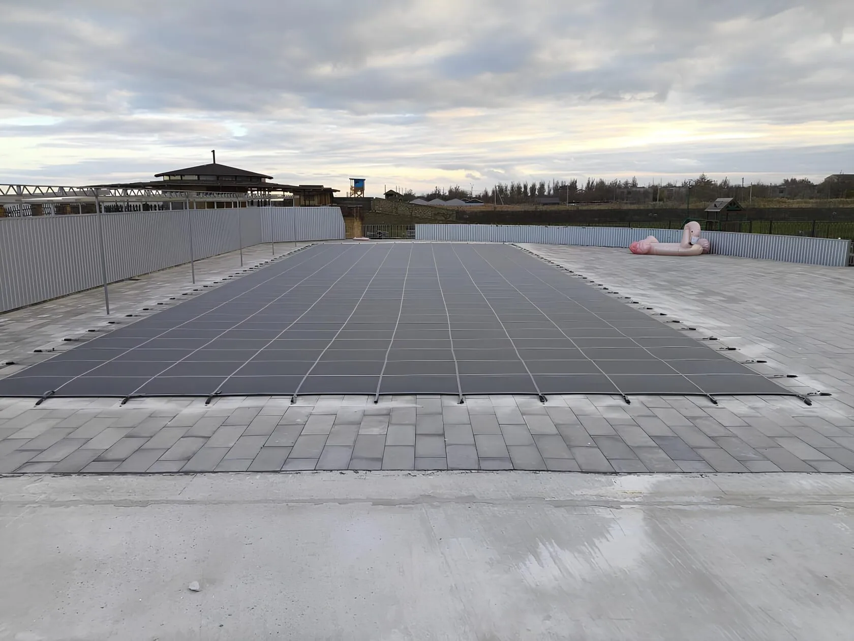 Защитное покрывало для бассейна в Воронеже