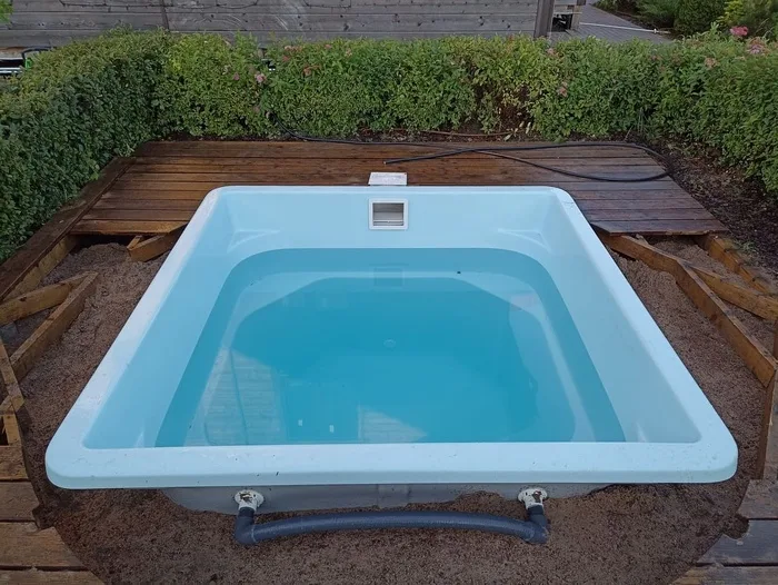 Композитная купель Laguna 2 — установка в Воронеже