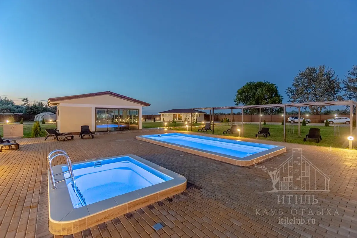 Композитная купель Laguna 3 — установка в Воронеже