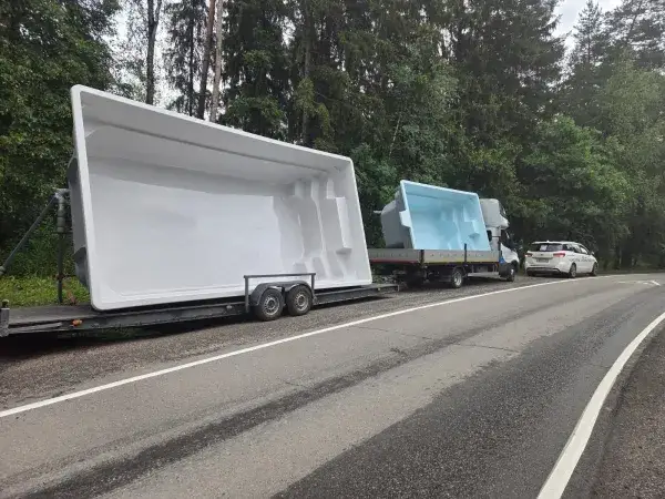 Доставка бассейна в Воронеже